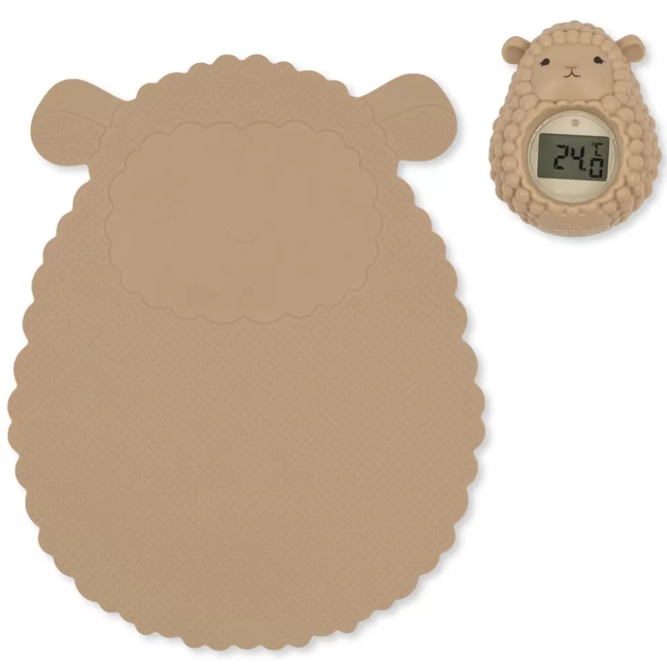 Tapis De Bain Et Thermometre Mouton - Warm Clay | Konges Sløjd Clearance