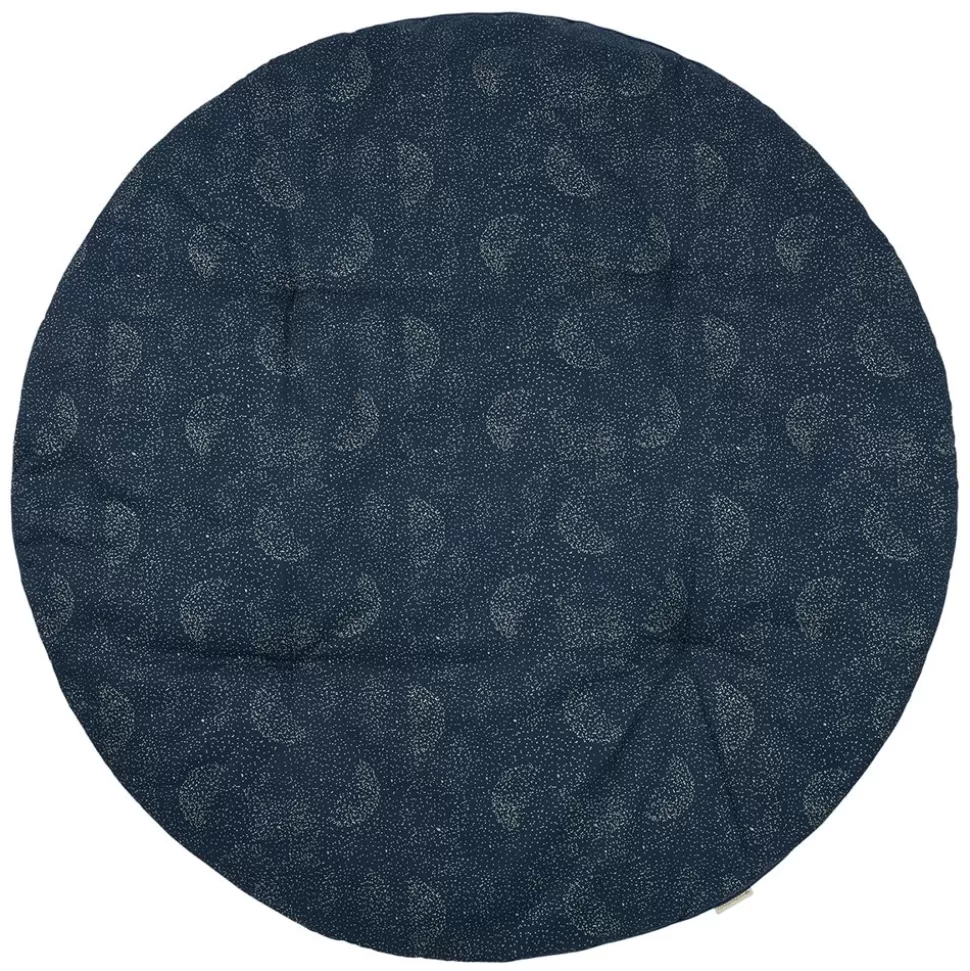 Tapis De Jeux Fluffy - Gold Bubble & Night Blue | Nobodinoz Fashion