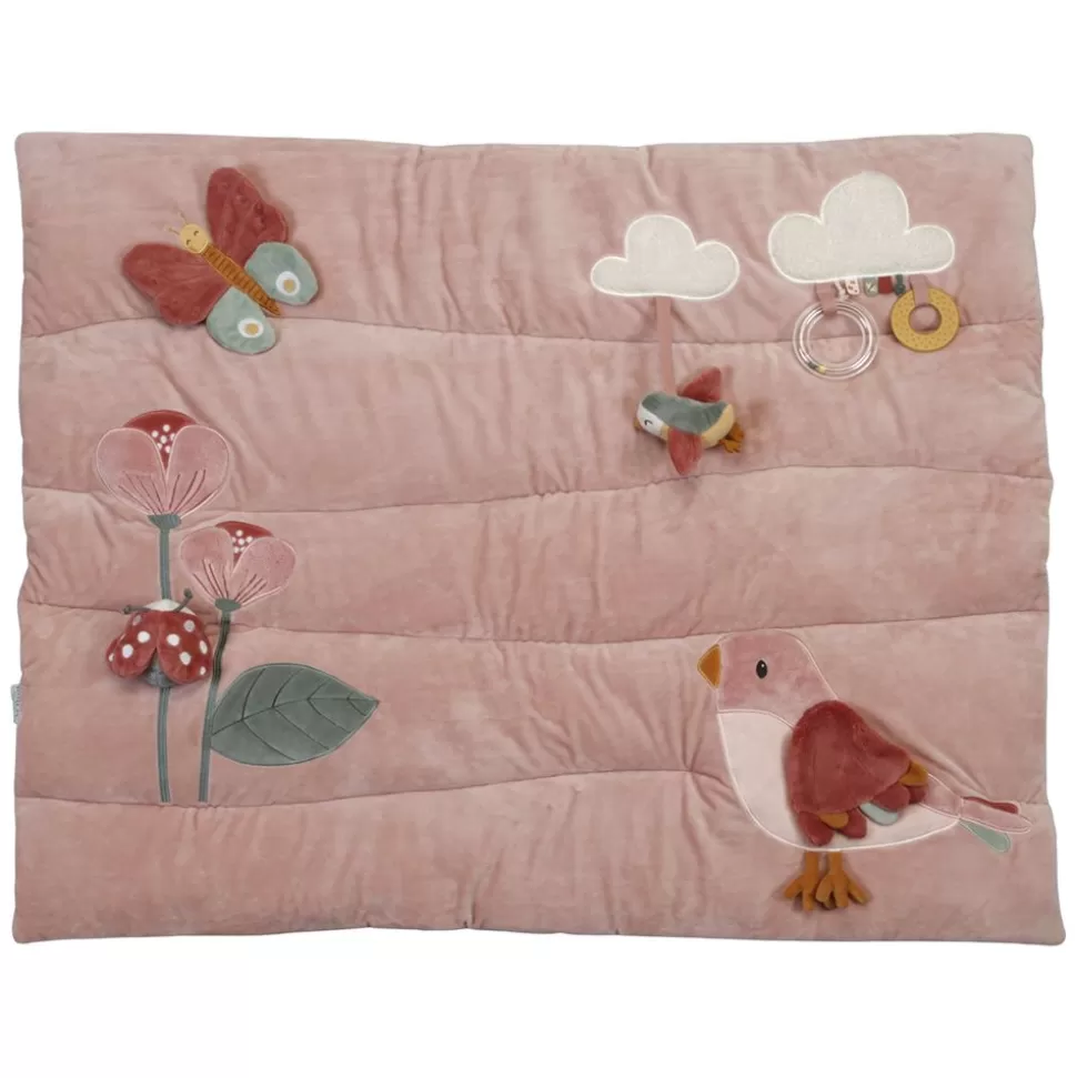 Tapis De Parc Flowers & Butterflies - Rose | Little Dutch Store