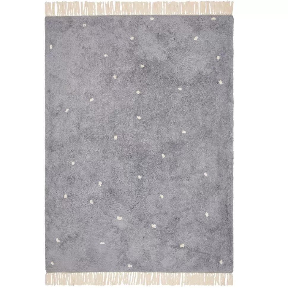 Tapis Pure Dot Blue - 120 X 170 Cm | Little Dutch Fashion