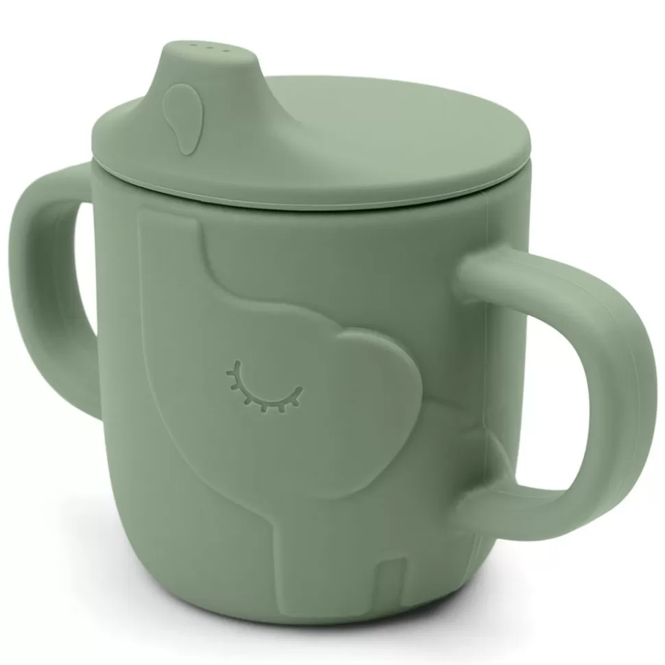 Tasse D'Apprentissage Peekaboo Elphee Vert - 120 Ml | Done by Deer Cheap