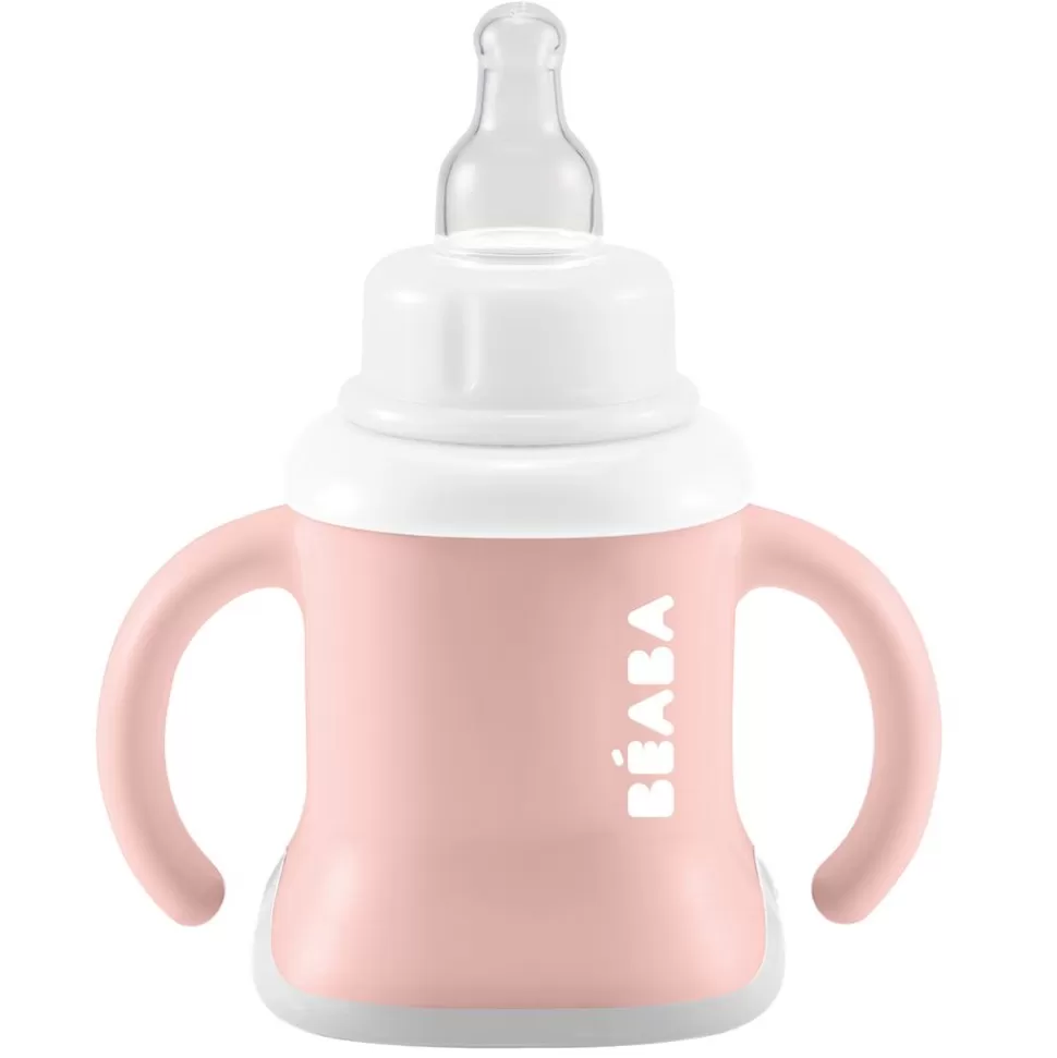 Tasse Evoluclip 3-En-1 Old Pink - 150 Ml | BÉABA Outlet