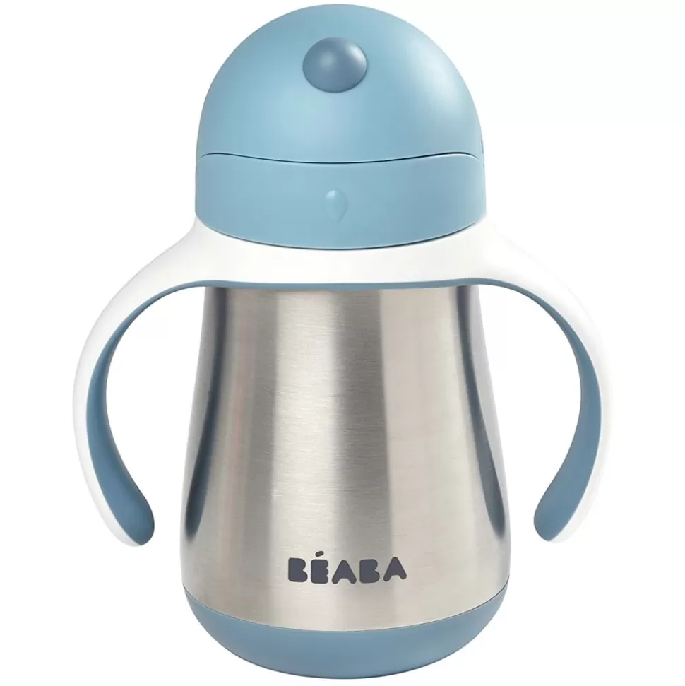 Tasse Paille Inox Windy Blue - 250 Ml | BÉABA Hot