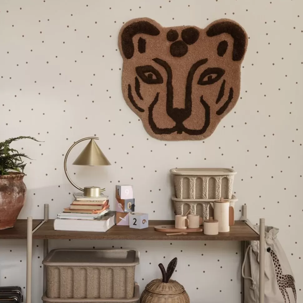 Tenture Murale En Laine Leopard | Ferm Living Sale