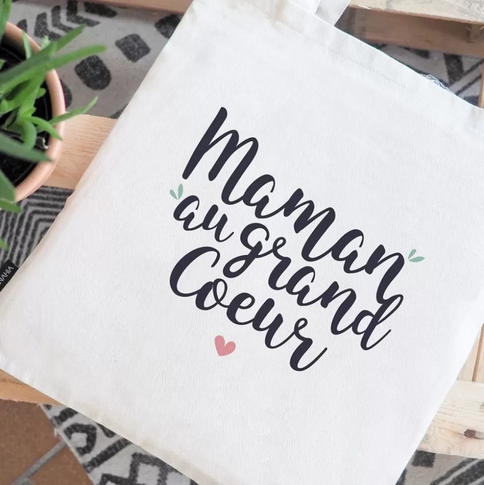 Tote Bag - Maman Au Grand Coeur | Manahia Clearance