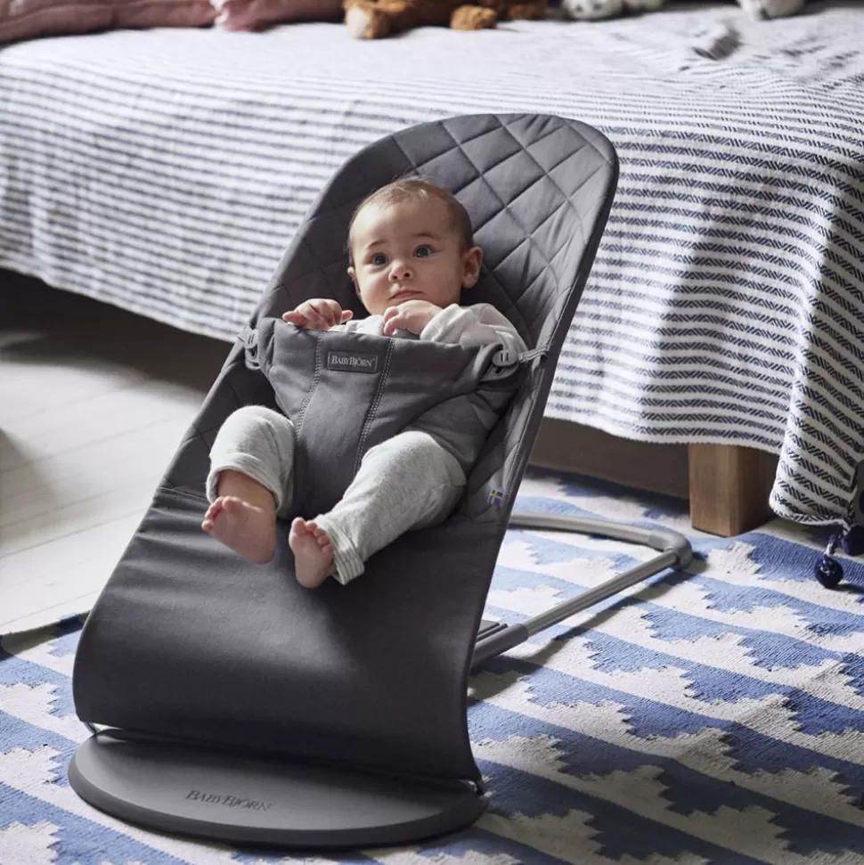 Transat Bliss Coton - Anthracite | BabyBjörn Fashion