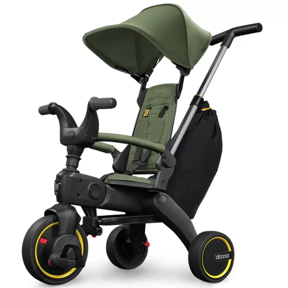 Tricycle Evolutif Compact Liki Trike S3 - Desert Green | Doona Shop