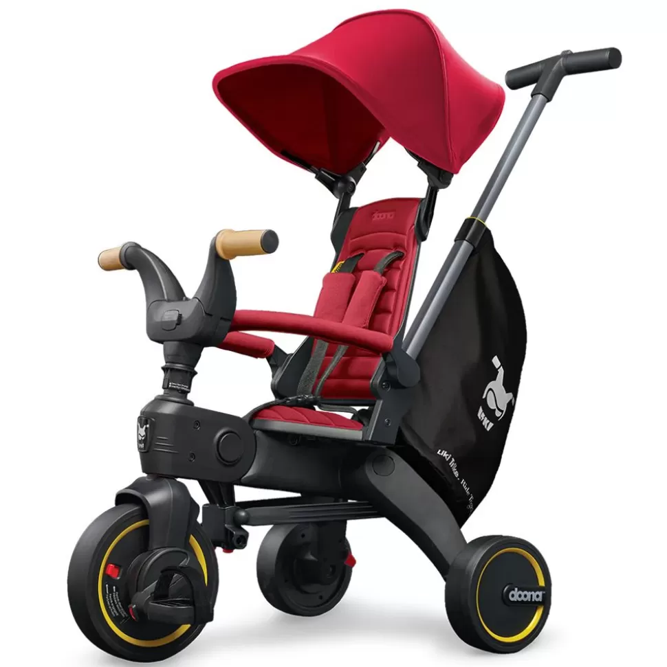 Tricycle Evolutif Compact Liki Trike S5 - Flame Red | Doona Discount