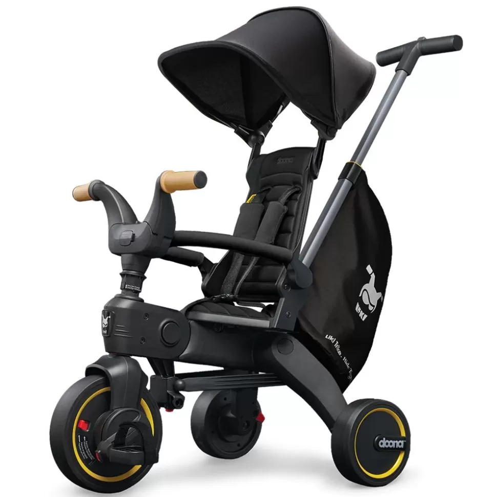 Tricycle Evolutif Compact Liki Trike S5 - Nitro Black | Doona Discount