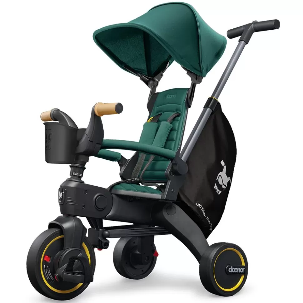 Tricycle Evolutif Compact Liki Trike S5 - Racing Green | Doona Flash Sale