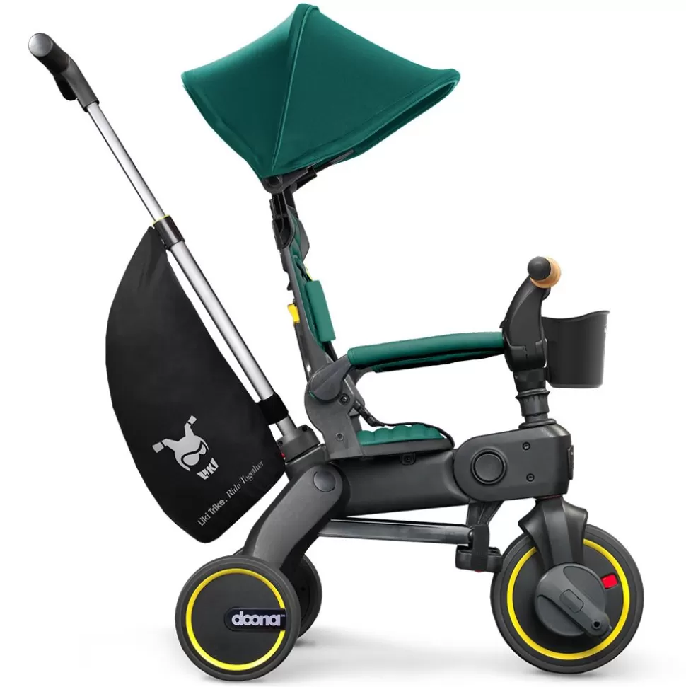 Tricycle Evolutif Compact Liki Trike S5 - Racing Green | Doona Flash Sale