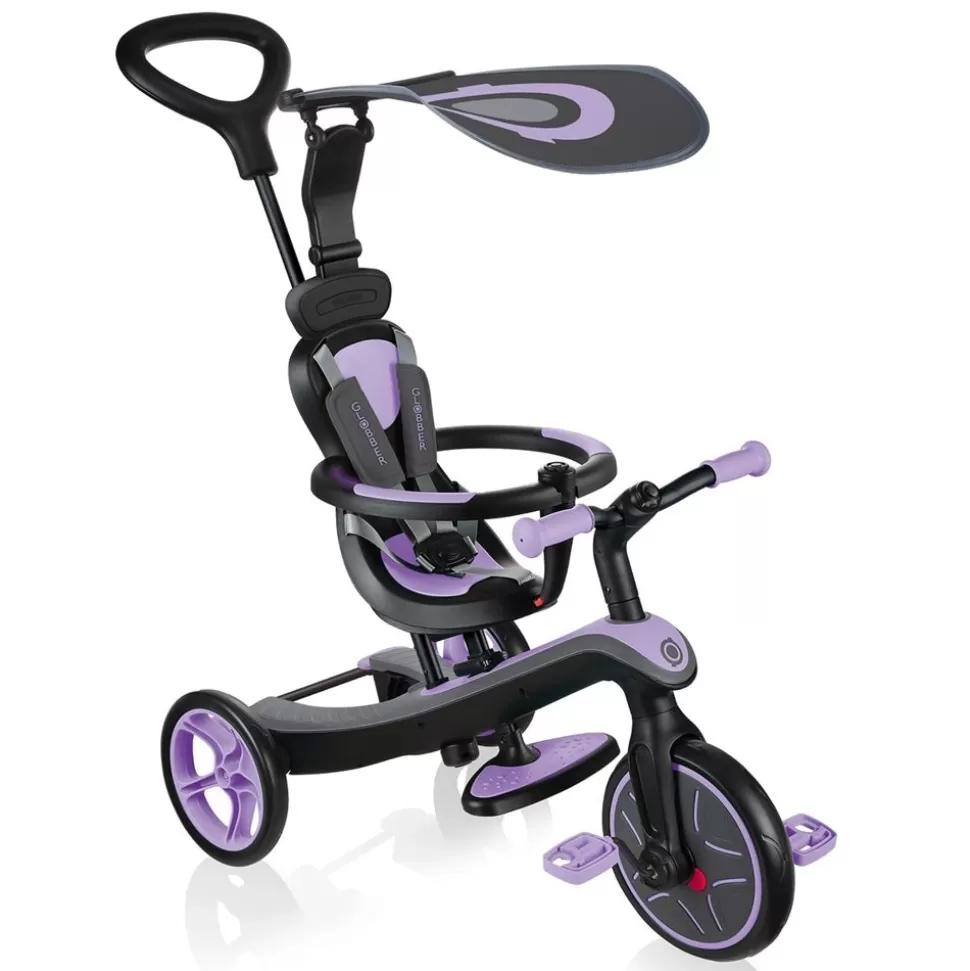 Tricycle Evolutif Trike Explorer 4-En-1 - Iris | Globber Store