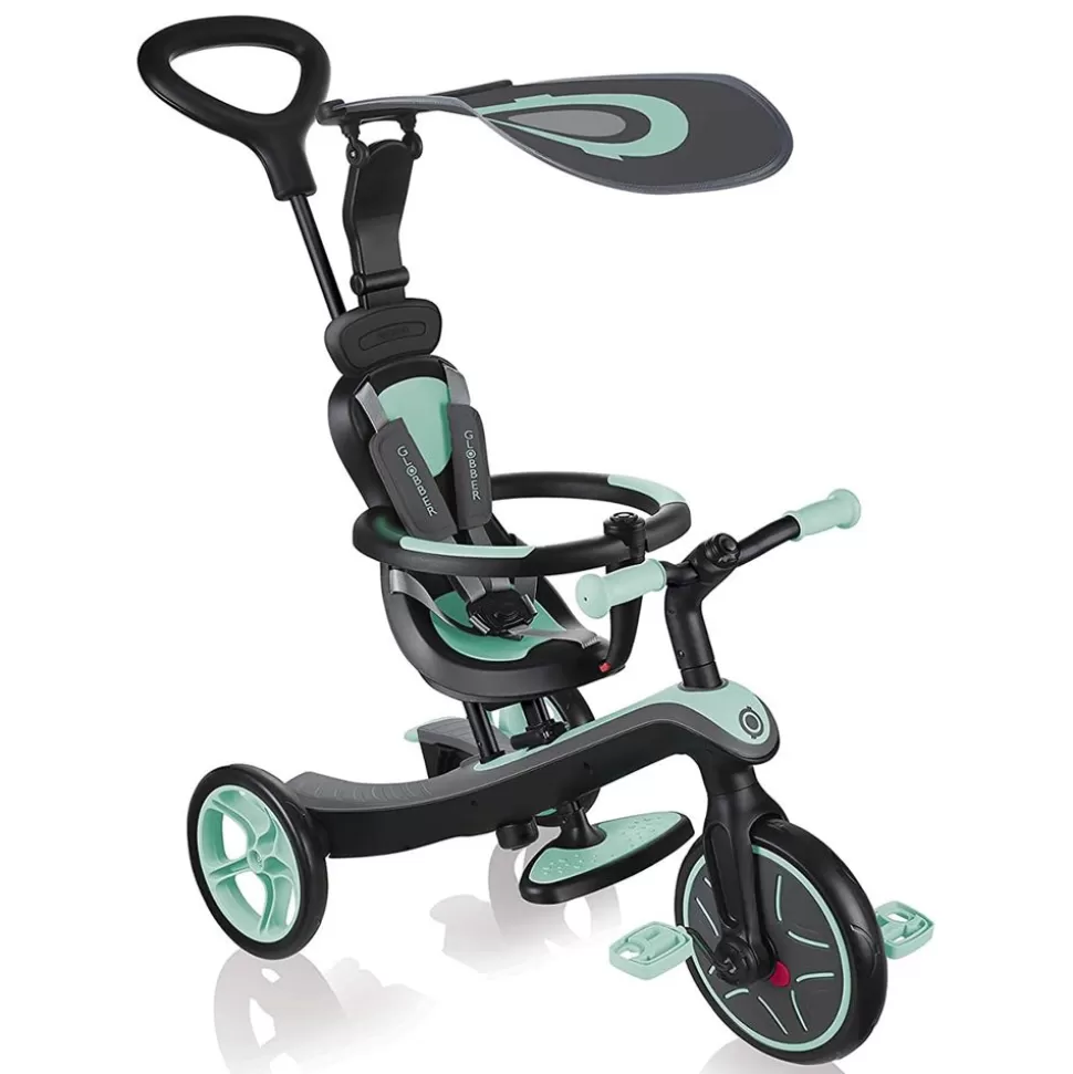 Tricycle Evolutif Trike Explorer 4-En-1 - Menthe | Globber Shop