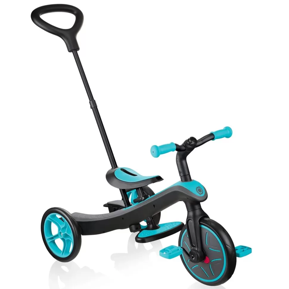 Tricycle Evolutif Trike Explorer 4-En-1 - Turquoise | Globber Clearance