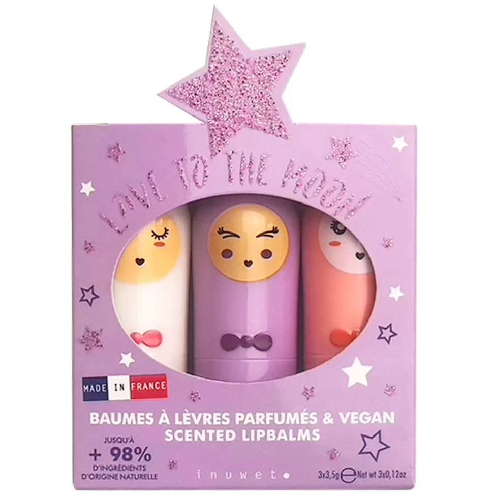 Trio De Baumes A Levres Lapin To The Moon - 3 X 3,5 G | inuwet Shop