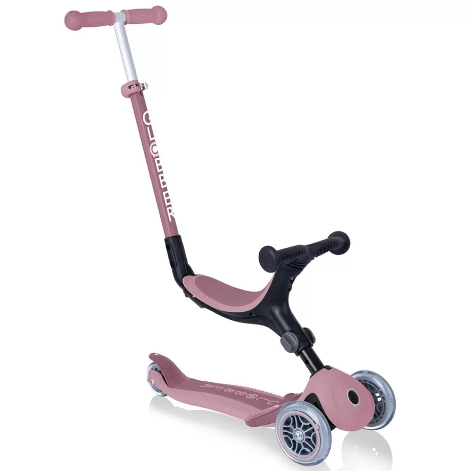 Trottinette Evolutive Go Up Foldable Plus Eco - Fraise | Globber Store