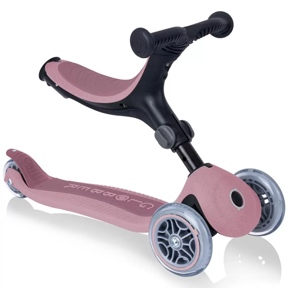 Trottinette Evolutive Go Up Foldable Plus Eco - Fraise | Globber Store