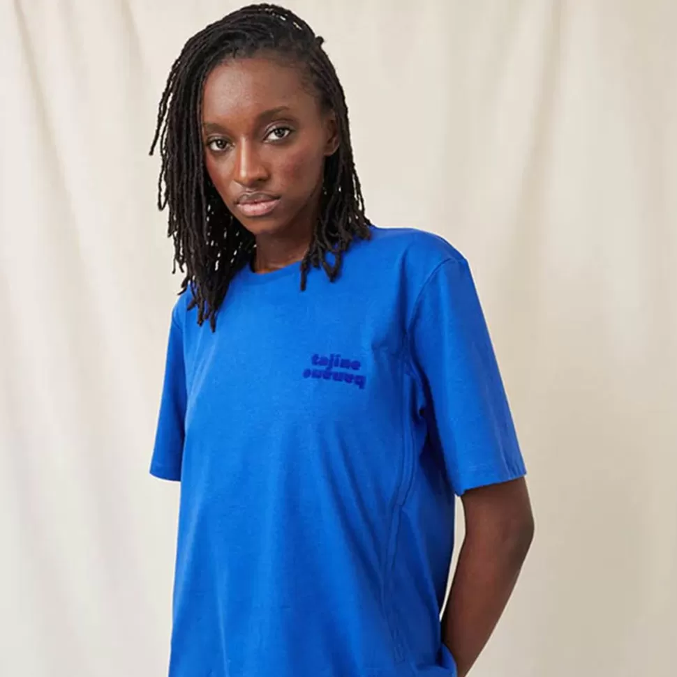 T-Shirt D'Allaitement La P'Allaite Bleu - Xs | Tajinebanane Clearance