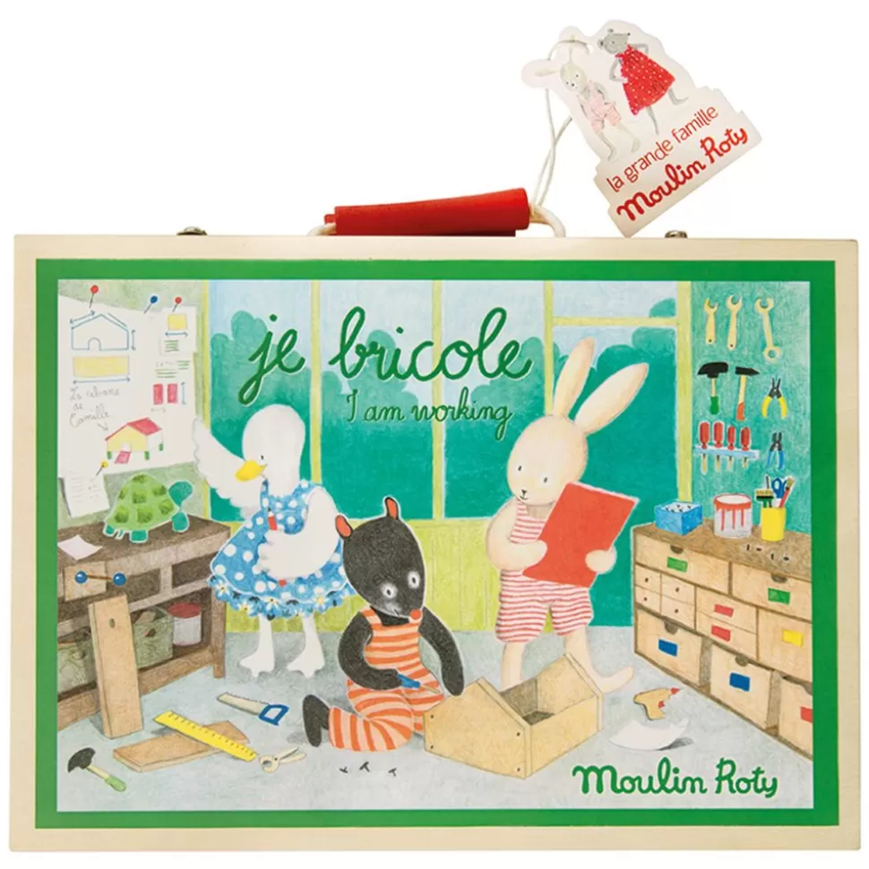 Valise Je Bricole - La Grande Famille | Moulin Roty Cheap