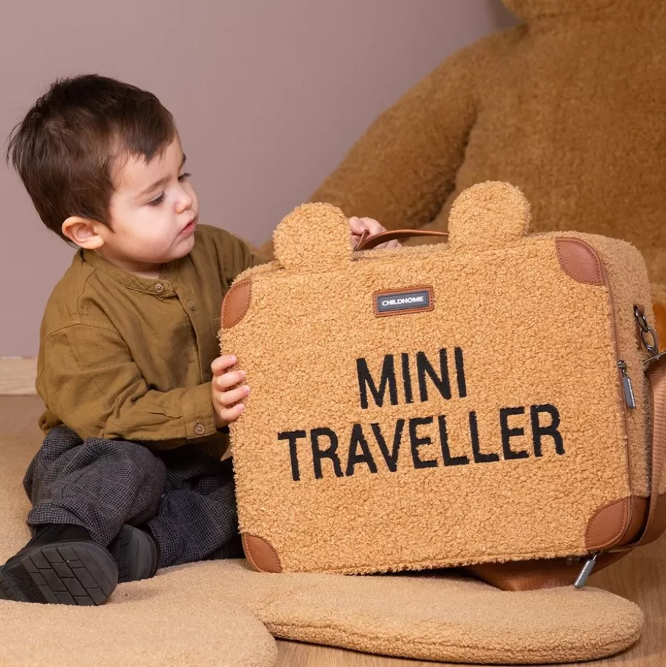 Valise Mini Traveller - Teddy Beige | Childhome Hot