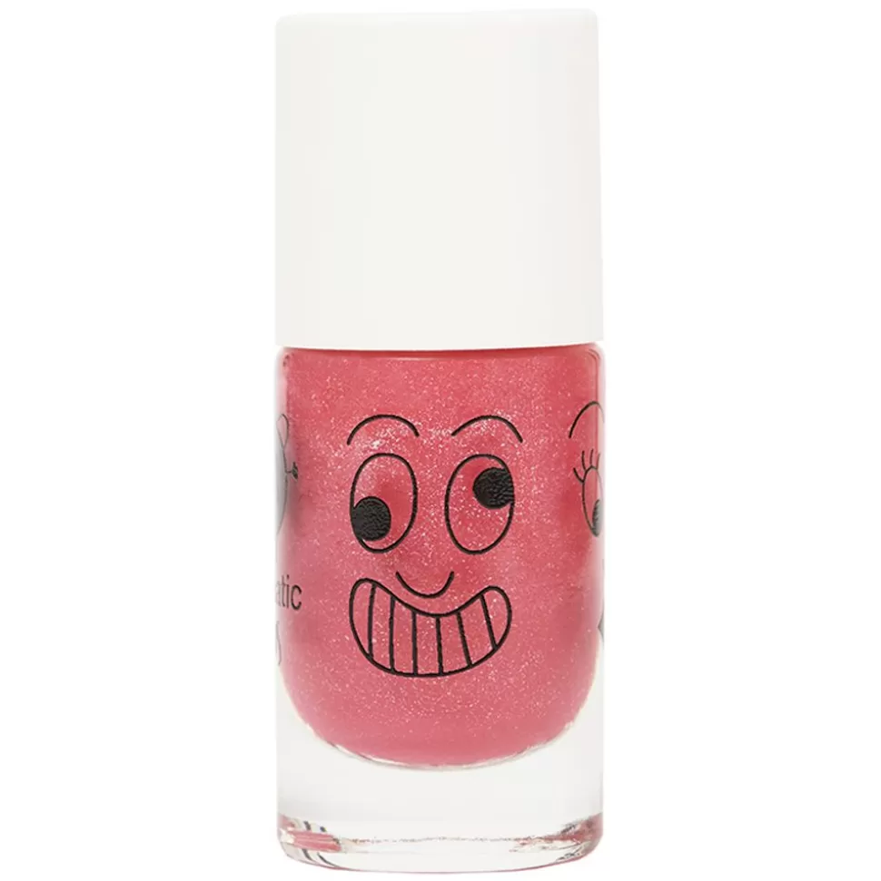 Vernis A Ongles Biosource - Rose Bonbon Paillete | Nailmatic Store