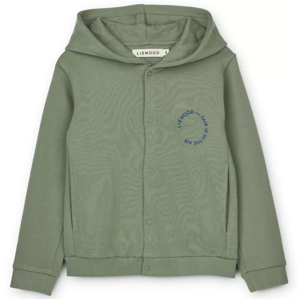 Veste A Capuche Idunn Faune Green - 2 Ans | Liewood Cheap