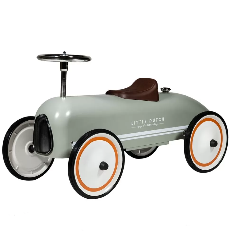 Voiture Retro Roller Wild Flowers - Olive | Little Dutch Clearance